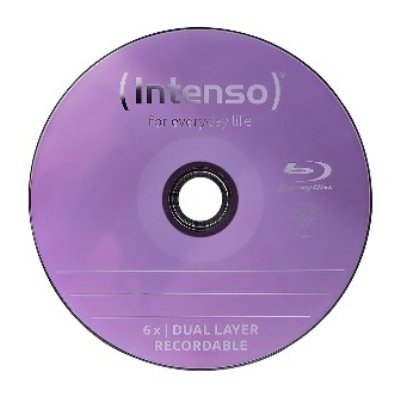 Intenso 1X50 Bd-r 25GB 6X Speed, Cakebox