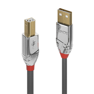 Lindy USB 2.0 Cable Typ a/B Cromo Line M/M 3M — image 1