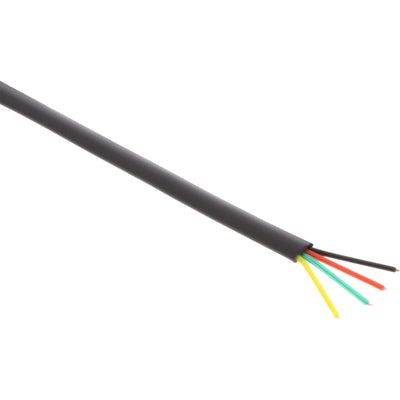 Inline Cable Modular Cable Flat 4 Hilos Black 100M — image 1