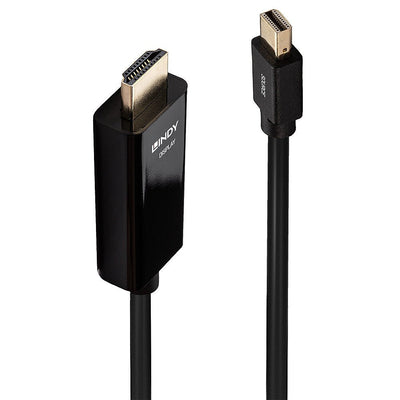 Lindy 36928 Cable 3M Mini DisplayPort HDMI Type a Standard Black — image 1
