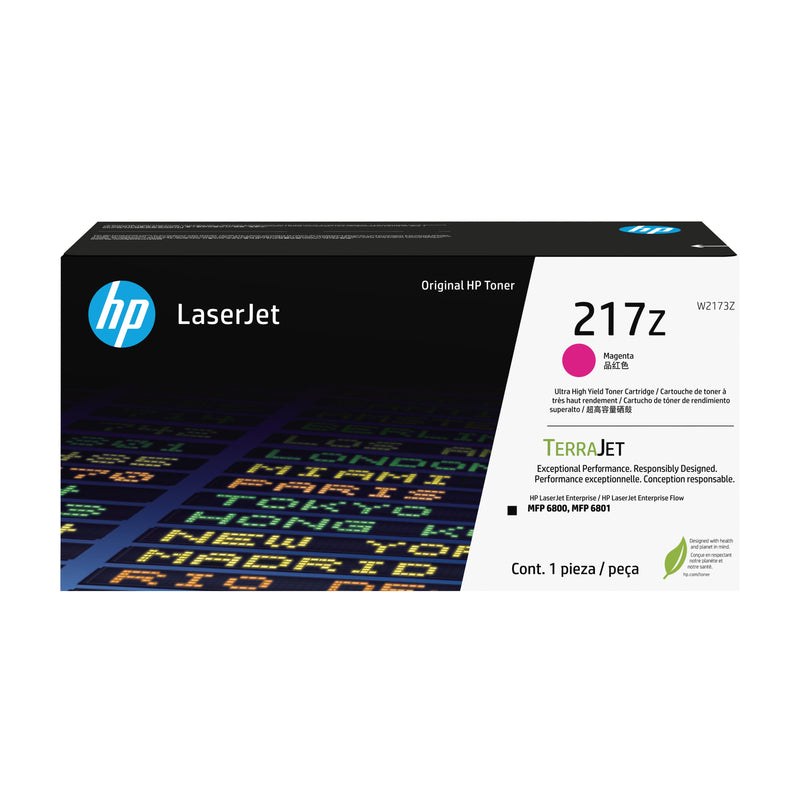 HP Cartridge Genuine Toner Laserjet 217Z Ultra High Capacity Magenta