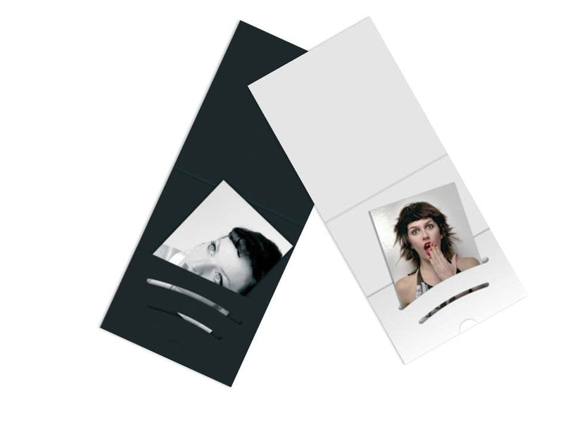 Daiber 1X100 Folders Pasaporte Fotografía, White 70X100 Mm