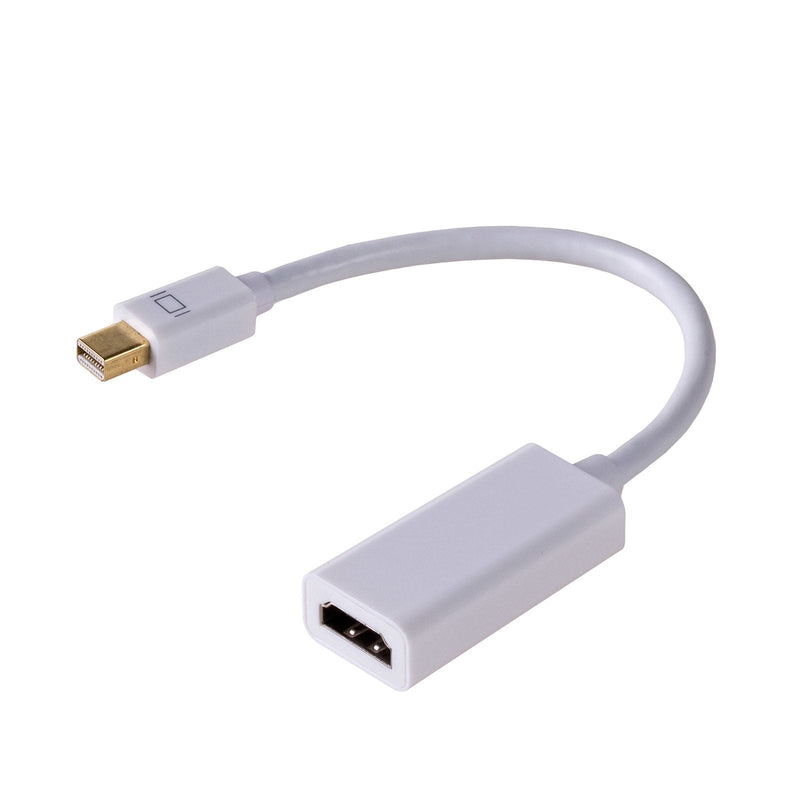 Akyga Adapter AK-AD-38 (mini DisplayPort M - HDMI F, 0,15M, White Colour