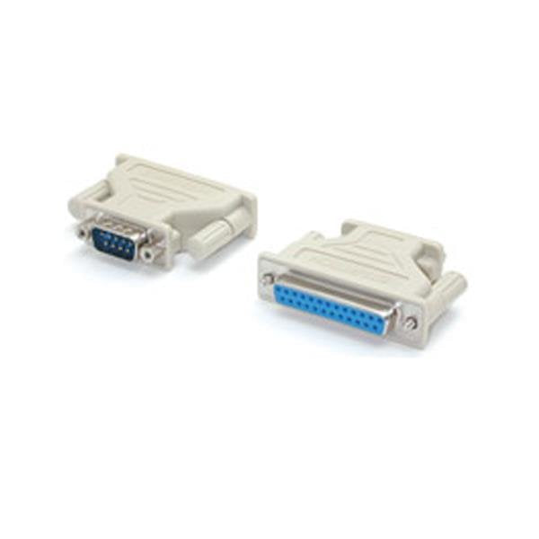 Adapter Converter Serie DB9 Acabl DB9 a DB25 Male a Female