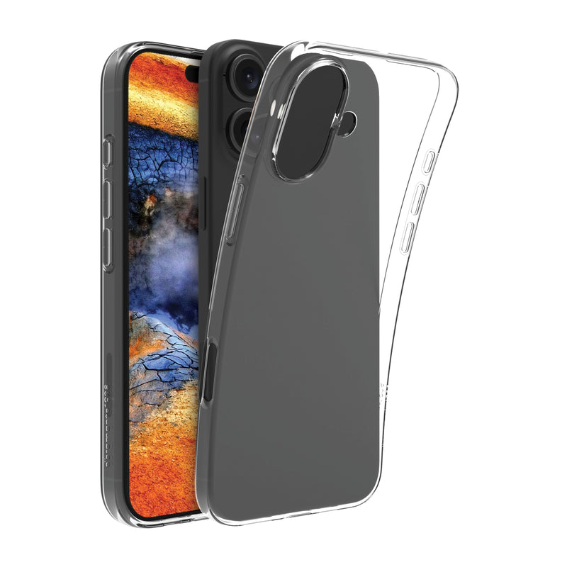 DBRAMANTE1928 Greenland Housing Rear Phone Mobile Phone Plastic Reciclado Transparent Apple Iphone 16 Plus