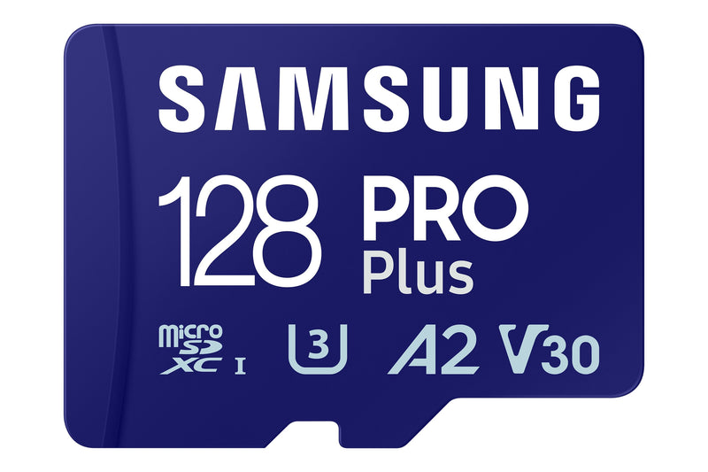 Samsung Pro Plus microSD 128GB Up To 180MB S Read And 130MB S Write Speed With Class 10 4K UHD Incl. Card Read