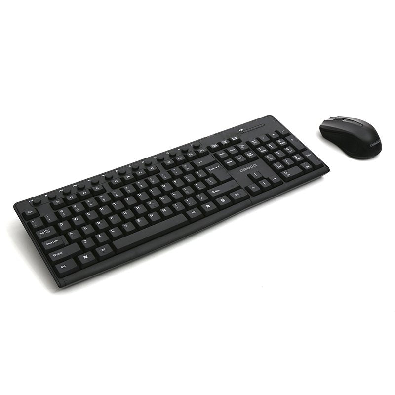 Omega Keyboard Spanish + Mouse Wireless Black OKM071BES