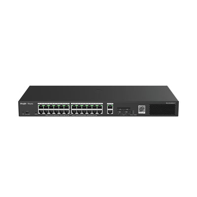 28-PORT Gigabit Smart Cloud Managed PoE Switch, 24X Gbit PoE +, 370W — image 1