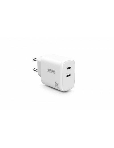 Urban Factory Charger Power USB-C GaN 65W - 1 Port USB-C 45W + 1 Port USB-C 20W - White — image 1