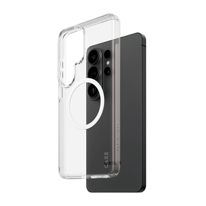 Panzerglass Care Urban Explorer Case Transp.w. White Qi Samsung Galaxy S26 Ultra
