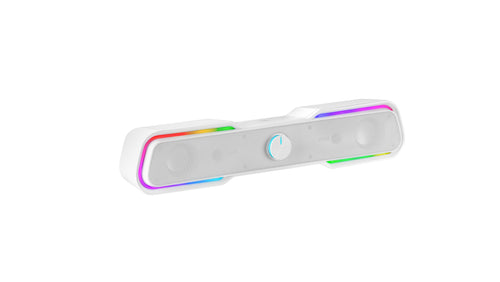 Mars Gaming Soundbar With Bluetooth Msbx 10W 2.0 White — image 1