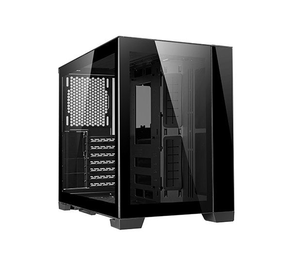 Lian Li PC Case Tower ATX PC-O11 Dynamic Mini Black Glass Tempered Side And Front G99.O11DMI-X.00