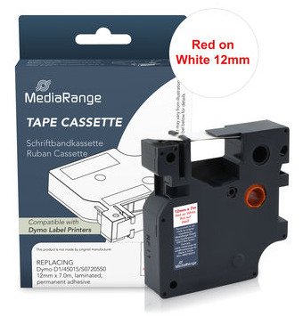 Mediarange Tape Labeller Dymo D1/45014/S0720540 12MMX7M Bl — image 1
