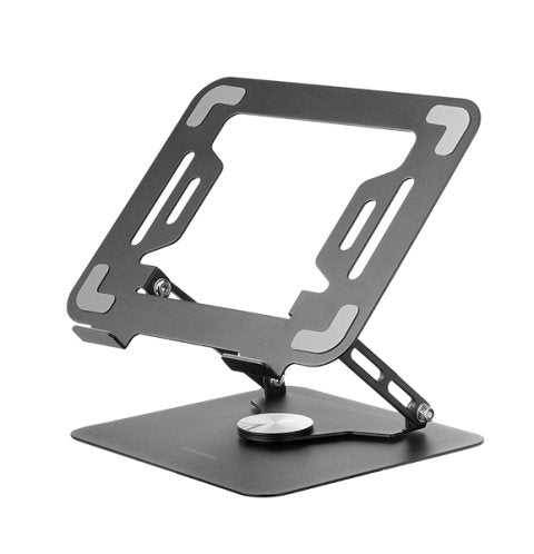 Mars Gaming Stand Desktop Laptop/Tablet Rotating Black Up To 17''/ Adjustable Height Inclinación And Rotación/