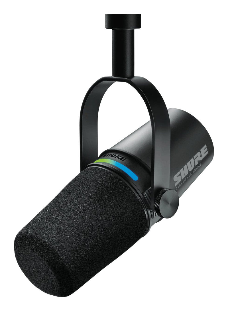 Shure Micrófono MV7I Y Interfaz Inteligentes