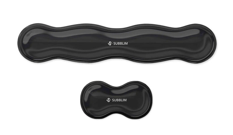 Subblim Pack 2 Wrist Rest Ergo Crystal Flex
