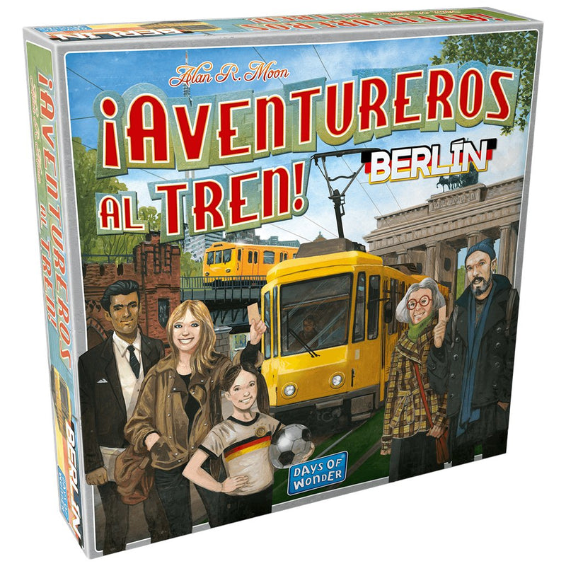 Juego de mesa ¡aventureros Tren! Berlín Pegi 8