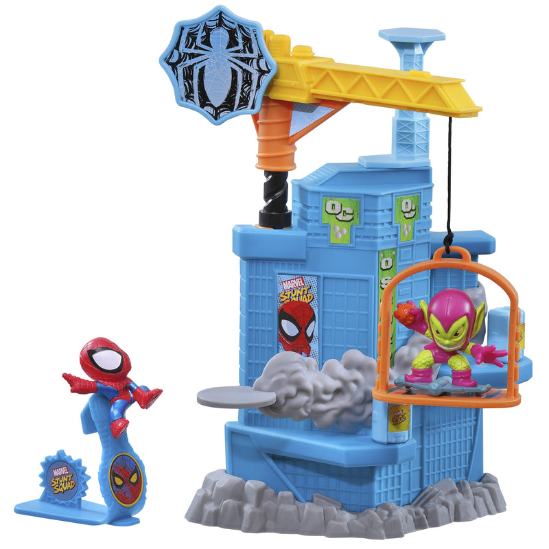 Hasbro Set Of Set Marvel Stunt Squad Crane Smash