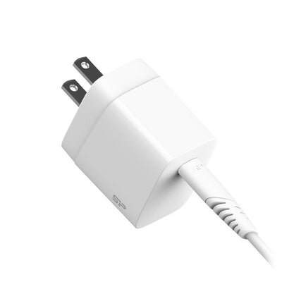 Charger Silicon-power Wall Charger QM10 16W 60W Typc White — image 1