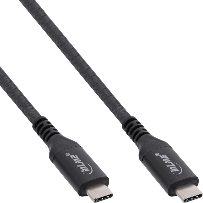 Inline Cable USB4, USB Type-c Male/Male Black 1M