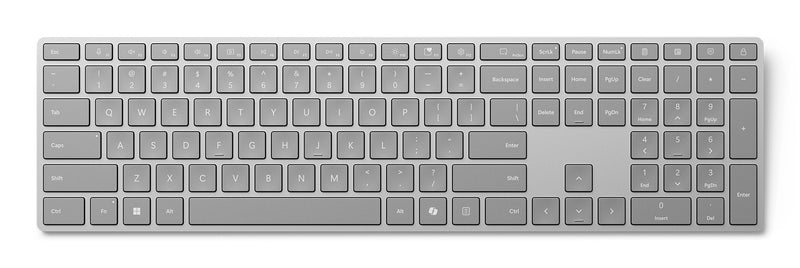 Microsoft Surface Keyboard Azultooth At Gray