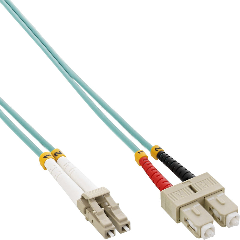 Inline Cable Dúplex Fibre Optic Lc/Sc 50/125?M OM3 2M