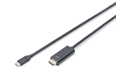 Digitus USB Cable -c a HDMI 4K Male/Male 2M Black — image 1