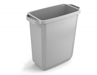 Durable 1800503050 Bucket Basura Rectangular Plastic Grey — image 1