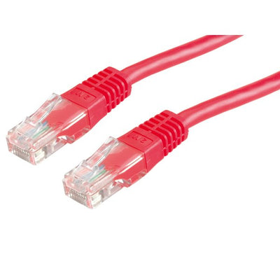 Roline Network Cable KAT.5E Class D UTP Red 3M — image 1