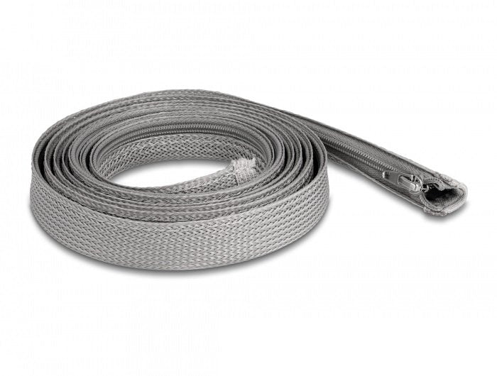Delock Case Trenzada With Zip Resistant Calor 2M X 20MM Grey