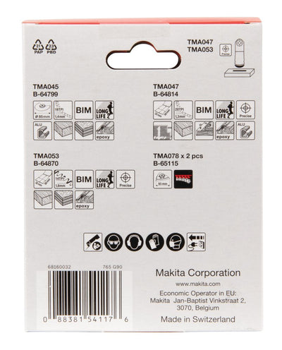 Makita B-67511 Set Of Hojas Saw 5 Pieces B-67511 — image 1