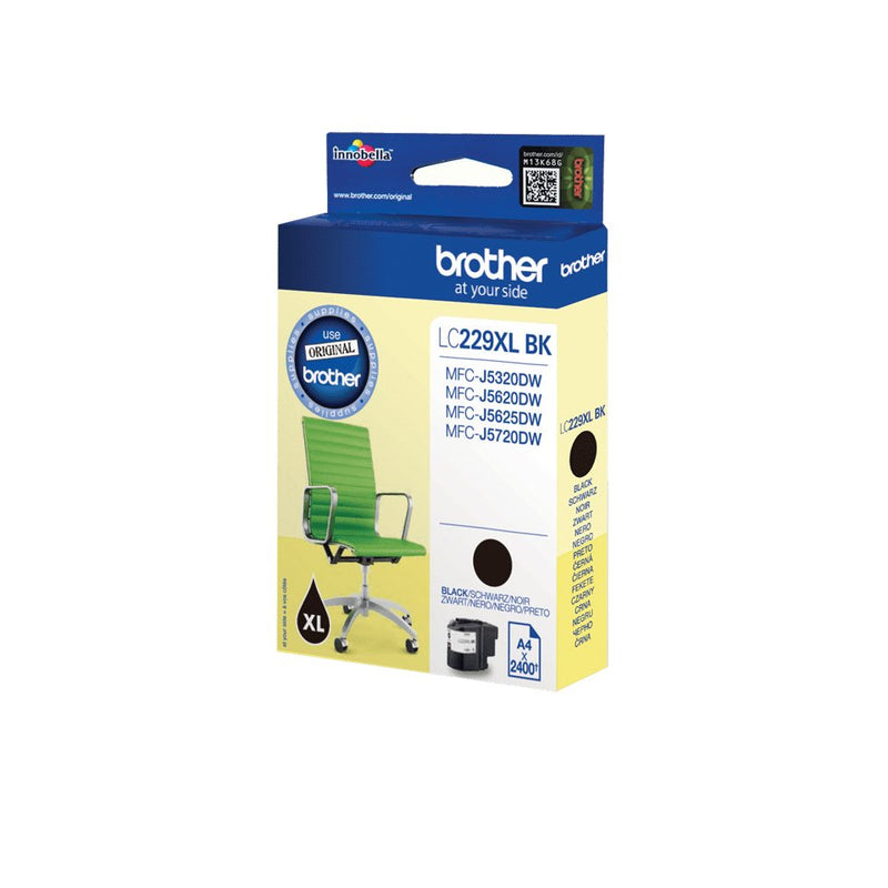 Brother Ink Cartridge Genuine LC-229 XL High Capacity Black