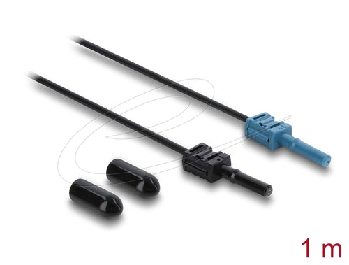 Delock Lwl Pof Kunstst. Cable Hfbr 4531-4533Z Simpl Stst 1M — image 1