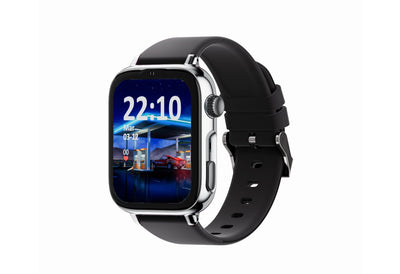 Savefamily Watch Smart Kids Savewatch Plus 2 - Screen Amoled - Housing Plateada - Strap Silicone Black — image 1