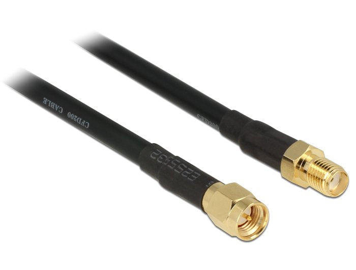 Delock Cable Antenna Sma Male Sma Female CFD200 7,5M Low Loss
