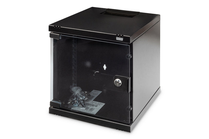 Digitus Cabinet Mural 6U 330X312X300 IP20, Glass Security With Lock