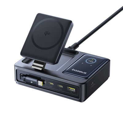 Baseus Charger Wireless Nomos Universal Black Power Alterna Charging Fast Indoor — image 1