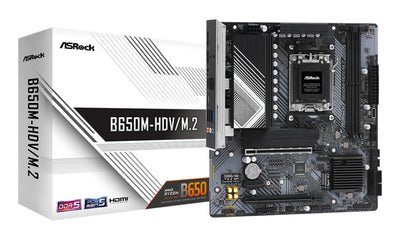 Asrock Motherboard B650M Hdv M.2 AM5 M-atx HDMI DP DDR5 — image 1