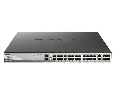 D-link DMS-3130-30PS Switch 30XMGB L3 PoE — image 1