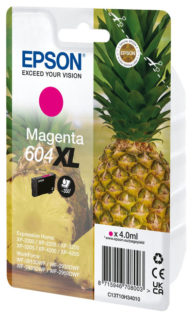 Epson Ink 604XL Genuine High Yield (xl) Magenta — image 1