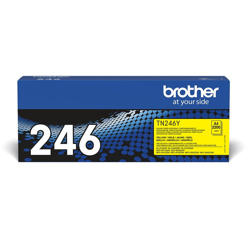 Brother Genuine Toner TN-246Y Yellow