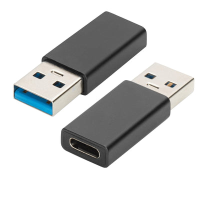 Ewent Adapter USB - a 3.0A USB - C Black — image 1