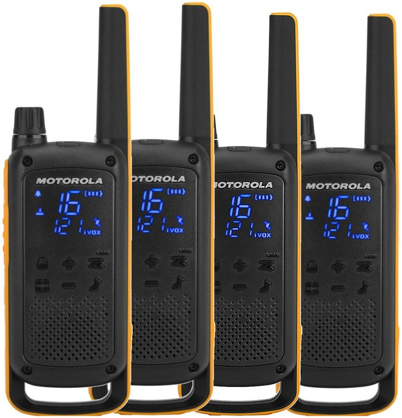 Motorola T82 Extreme Quad Walkie Talkie 10KM 16CH