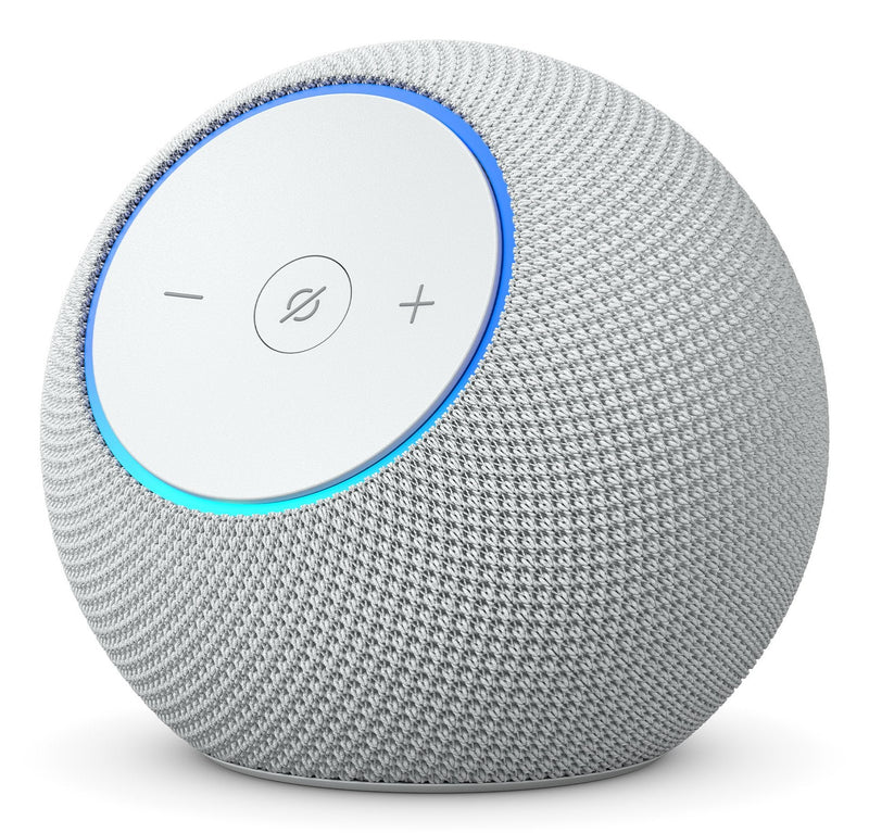 Amazon Speaker Alexa Echo Dot Max. White With Sound Envolvente And Controlador Home Digital Integrado