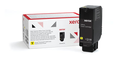 Xerox Large Capacity Yellow Genuine Box Cartridge Toner Versalink C625 C625V_DN — image 1