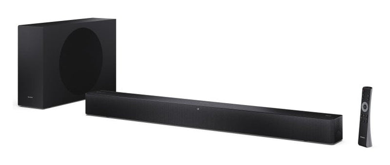 Sharp Soundbar HT-SBW310 2.1 Dolby Atmos Dts Virtual:x With Subwoofer Wireless Slim