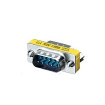 Equip Adapter DB9 DB9 Male - DB9 Male 124300 — image 1