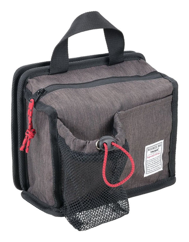 Troika BBG67/Gy Bolso And Shoulder Bag Poliéster Black Grey Unisex Bag Carrito Compra