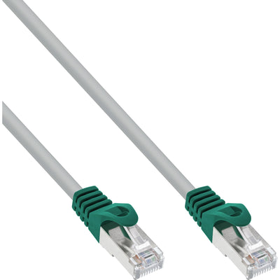 Inline Crossover PC To PC Network Cable Sf/UTP CAT.5E Grey 2M — image 1
