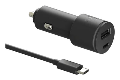 Motorola SJV102-EU Black Charger Vehículo USB-A + USB-C 45W — image 1